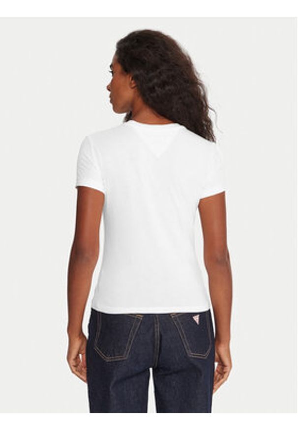 Tommy Jeans Komplet 2 t-shirtów DW0DW21366 Kolorowy Slim Fit. Materiał: bawełna. Wzór: kolorowy