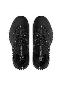 Versace Jeans Couture Sneakersy 75YA3SN2 Czarny. Kolor: czarny