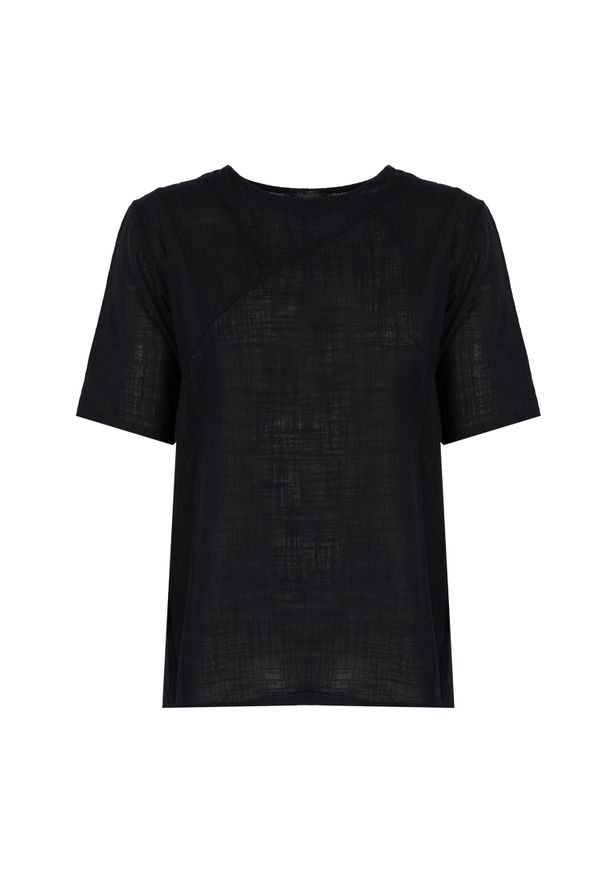 La Haine Inside Us T-shirt | P24083VLM140 | Mężczyzna | Czarny. Okazja: na co dzień. Kolor: czarny. Materiał: bawełna. Styl: elegancki, casual