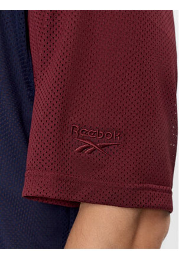 Reebok T-Shirt Sporting Goods IM1506 Granatowy Regular Fit. Kolor: niebieski. Materiał: syntetyk