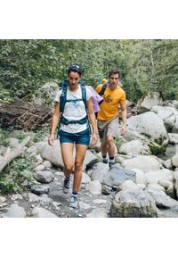 Szorty sportowe Millet Wanaka Stretch Short Iii W Granatowy Regular Fit. Kolor: niebieski. Sport: turystyka piesza