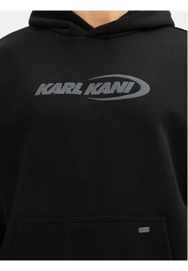Karl Kani Bluza Ellipse 60210341 Czarny Regular Fit. Kolor: czarny. Materiał: bawełna