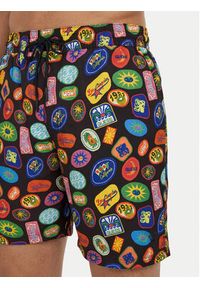 Guess Szorty kąpielowe F6GT14 WN332 Kolorowy Regular Fit. Materiał: syntetyk. Wzór: kolorowy #3