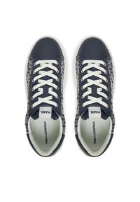Karl Lagerfeld - KARL LAGERFELD Sneakersy KL52565 Granatowy. Kolor: niebieski. Materiał: materiał #3