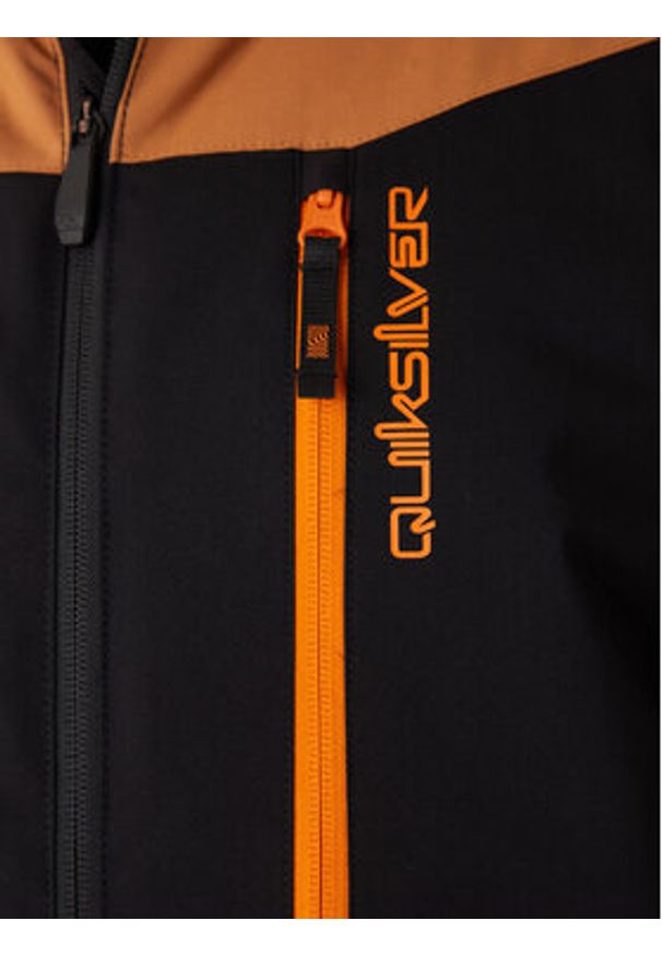 Quiksilver Kurtka snowboardowa Titano JK EQYTJ03513 Czarny Relaxed Fit. Kolor: czarny. Materiał: syntetyk. Sport: snowboard