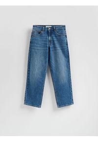 Reserved - Jeansy straight - niebieski. Kolor: niebieski #1