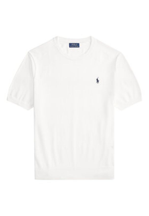 Polo Ralph Lauren T-Shirt 710980681004 Biały Regular Fit. Typ kołnierza: polo. Kolor: biały. Materiał: bawełna