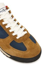Polo Ralph Lauren Sneakersy 809974040001 Brązowy. Kolor: brązowy. Materiał: skóra, zamsz #3