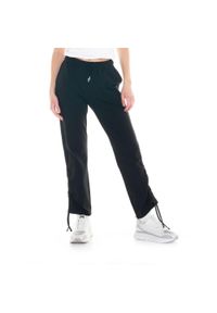 LEONE 1947 APPAREL - Cristal Shine zgromadziła damskie joggery. Kolor: czarny. Materiał: tkanina. Sport: fitness