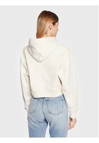 Calvin Klein Jeans Bluza J20J220438 Écru Regular Fit. Materiał: bawełna
