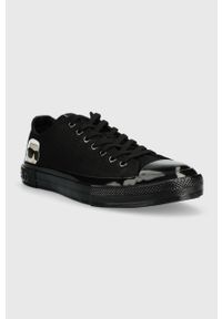 Karl Lagerfeld tenisówki KAMPUS III KL50319 męskie kolor czarny. Kolor: czarny. Materiał: guma #3