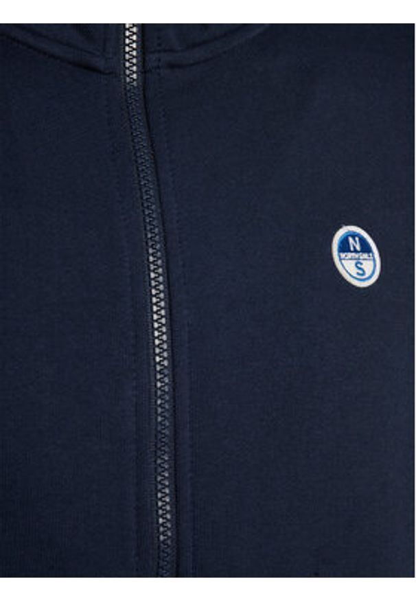North Sails Bluza Basic 691221 Granatowy Regular Fit. Kolor: niebieski. Materiał: bawełna