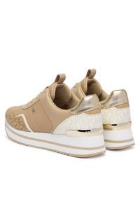 MICHAEL Michael Kors Sneakersy Raina 43T6RNFS1D Beżowy. Kolor: beżowy. Materiał: skóra #6