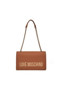 Love Moschino - LOVE MOSCHINO Torebka JC4192PP1IKD0201 Brązowy. Kolor: brązowy. Materiał: skórzane #1