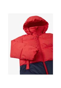 Kurtka ocieplana dziecięca Reima Teisko. Kolor: czerwony. Sezon: zima. Styl: sportowy