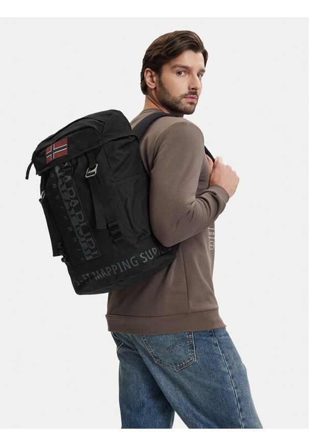 Napapijri Plecak H-Equator Dp NP0A891N9411 Czarny. Kolor: czarny. Materiał: materiał