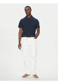 Michael Kors Polo CS552HOHFK Granatowy Regular Fit. Typ kołnierza: polo. Kolor: niebieski. Materiał: bawełna, syntetyk #5