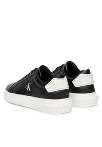 Calvin Klein Jeans Sneakersy Chunky Cupsole Ru Patch Lth YM0YM01296 Czarny. Kolor: czarny. Materiał: skóra #5
