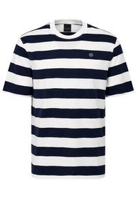 Bugatti T-Shirt 8350-75022C Niebieski Regular Fit. Kolor: niebieski. Materiał: bawełna #4