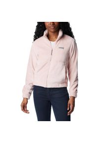 columbia - Kurtka Street damska Columbia Fireside Full Zip. Kolor: różowy #1