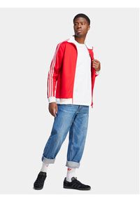 Adidas - adidas Bluza adicolor Classics Beckenbauer IM4511 Czerwony Slim Fit. Kolor: czerwony. Materiał: bawełna, syntetyk