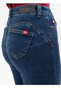 Big-Star - Spodnie jeans damskie Melinda High Waist 517. Stan: podwyższony. Kolor: niebieski #3