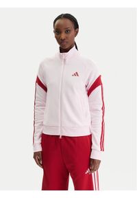 Adidas - adidas Bluza House Of Tiro KE5676 Różowy Slim Fit. Kolor: różowy. Materiał: syntetyk #1