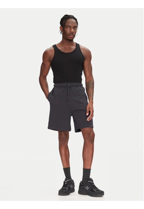 Jack & Jones - Jack&Jones Szorty sportowe Gordon 12268448 Granatowy Regular Fit. Kolor: niebieski. Materiał: bawełna. Styl: sportowy