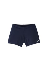 Kąpielówki bokserki Nike dla chłopca w kolorze granatowym. Kolor: niebieski. Materiał: poliester #1
