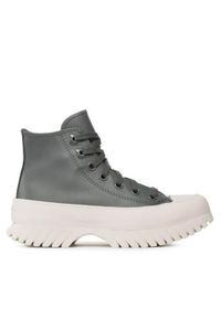 Buty do chodzenia damskie Converse Ctas Lugged 2. Wysokość cholewki: za kostkę. Kolor: szary, brązowy, wielokolorowy. Materiał: materiał, syntetyk. Szerokość cholewki: normalna. Sport: turystyka piesza