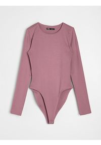 Sinsay - Bawełniane body - różowy. Kolor: różowy. Materiał: bawełna #1