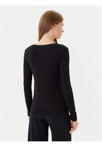 Guess Bluzka O5RI00 KBBU1 Czarny Regular Fit. Kolor: czarny. Materiał: bawełna #3