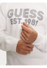 Guess Bluza M4YQ08 K9Z21 Biały Regular Fit. Kolor: biały. Materiał: bawełna, syntetyk