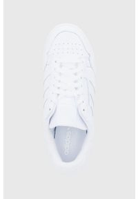 adidas Originals Buty skórzane Continental 80 STRI kolor biały. Nosek buta: okrągły. Zapięcie: sznurówki. Kolor: biały. Materiał: skóra. Obcas: na obcasie. Wysokość obcasa: niski #4