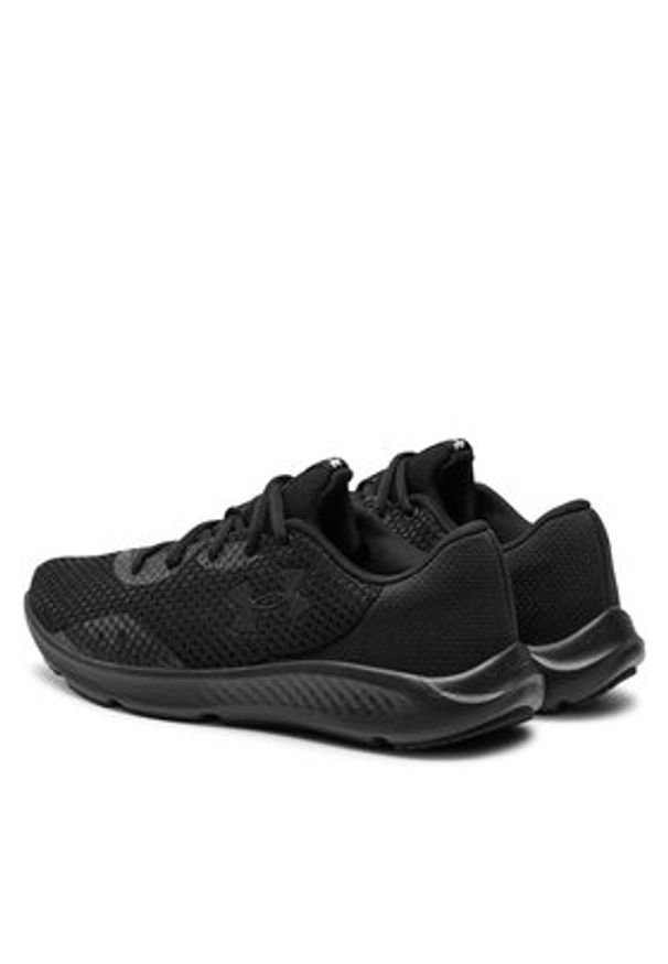 Under Armour Buty do biegania Ua W Charged Pursuit 3 3024889-002 Czarny. Kolor: czarny. Materiał: materiał