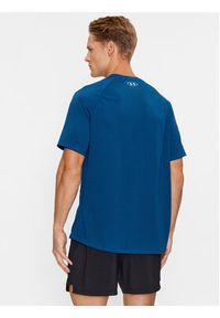 Under Armour T-Shirt Ua Tech 2.0 Ss Tee Novelty 1345317 Niebieski Loose Fit. Kolor: niebieski. Materiał: syntetyk