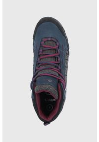 CMP buty THIAMAT MID 2.0 WMN TREKKING SHOE WP damskie kolor granatowy. Nosek buta: okrągły. Zapięcie: sznurówki. Kolor: niebieski. Materiał: syntetyk, włókno, materiał #5