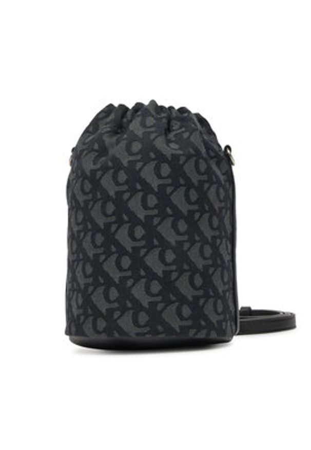 Calvin Klein Torebka LV04F3208G Czarny. Kolor: czarny