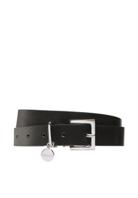 Pasek Damski Hugo Amelia Belt 50476095 001. Kolor: czarny. Materiał: skóra