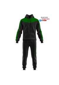 Givova Roma dres z kapturem polarfleece - M. Kolor: czarny, szary, wielokolorowy. Materiał: dresówka. Sport: piłka nożna