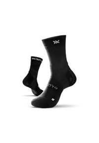 GEARXPRO - Skarpety tenisowe SOXPro z podparciem kostki i antypoślizgowe, czarne. Kolor: czarny. Sport: tenis #1