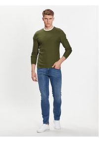 Blend Sweter 20715134 Zielony Slim Fit. Kolor: zielony. Materiał: bawełna #8