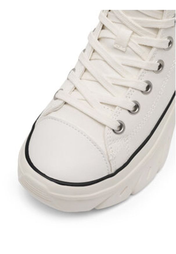 skechers - Skechers Sneakersy FUNKY STREET 177430 WHT Biały. Kolor: biały. Materiał: materiał