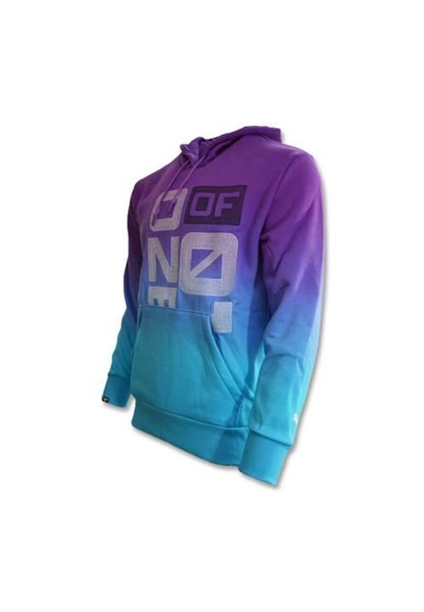 Bluza sportowa męska Puma One Of One Hoodie Blue Atoll. Typ kołnierza: kaptur. Kolor: fioletowy, niebieski, wielokolorowy. Sport: fitness