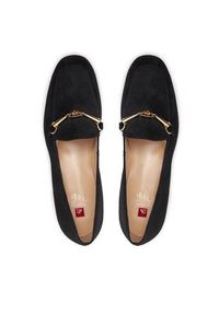 HÖGL Loafersy 0-171762 Czarny. Kolor: czarny. Materiał: skóra, zamsz
