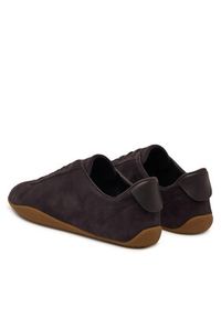 Calvin Klein Sneakersy Baller Sneaker Laceup HW0HW03263 Bordowy. Kolor: czerwony. Materiał: skóra, zamsz #3