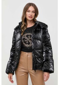 Guess kurtka damska kolor czarny zimowa. Okazja: na co dzień. Kolor: czarny. Sezon: zima. Styl: casual