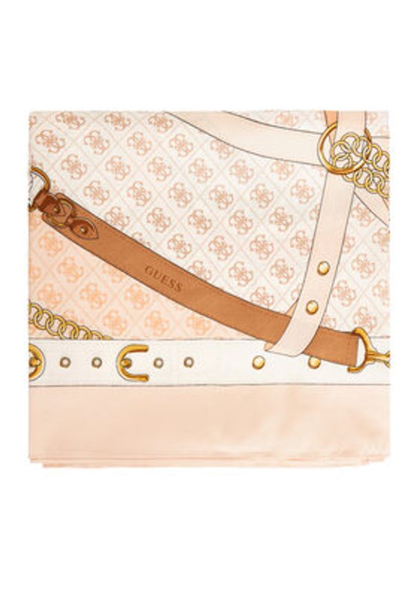 Guess Chusta AW5343 POL03 Beżowy. Kolor: beżowy. Materiał: poliester