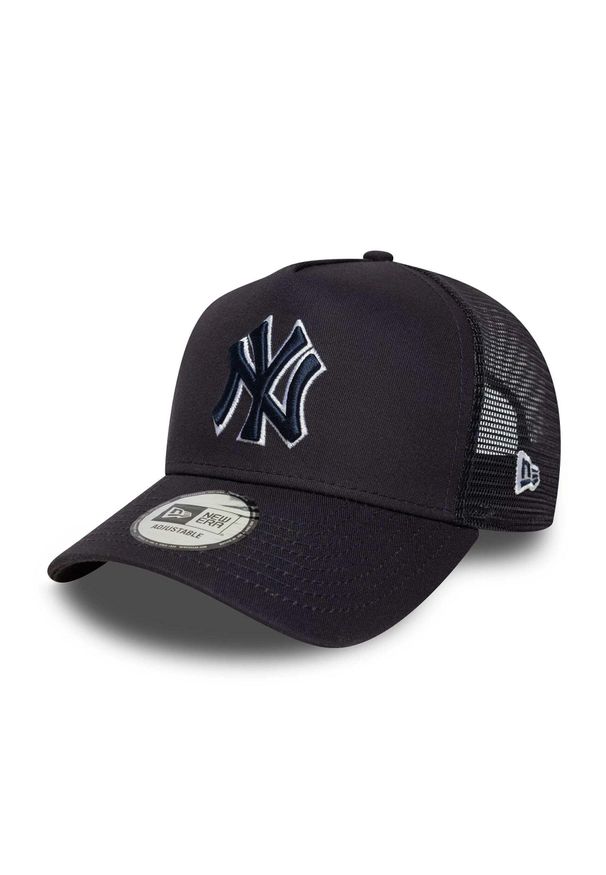 New Era - Czapka trucker New York Yankees Outline 9forty. Kolor: wielokolorowy, biały, czarny. Styl: elegancki