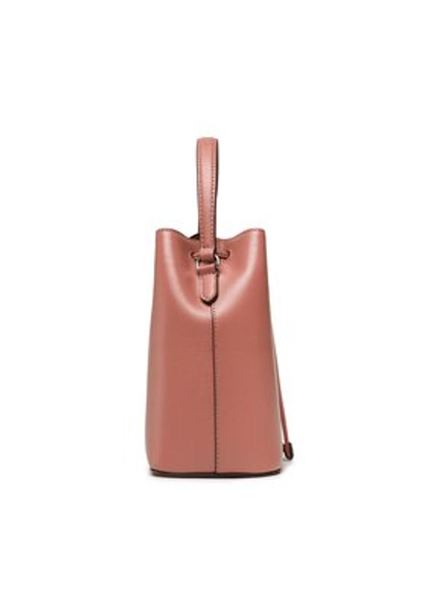 DKNY Torebka Bryant Drawstring Bu R22J3S39 Różowy. Kolor: różowy. Materiał: skórzane